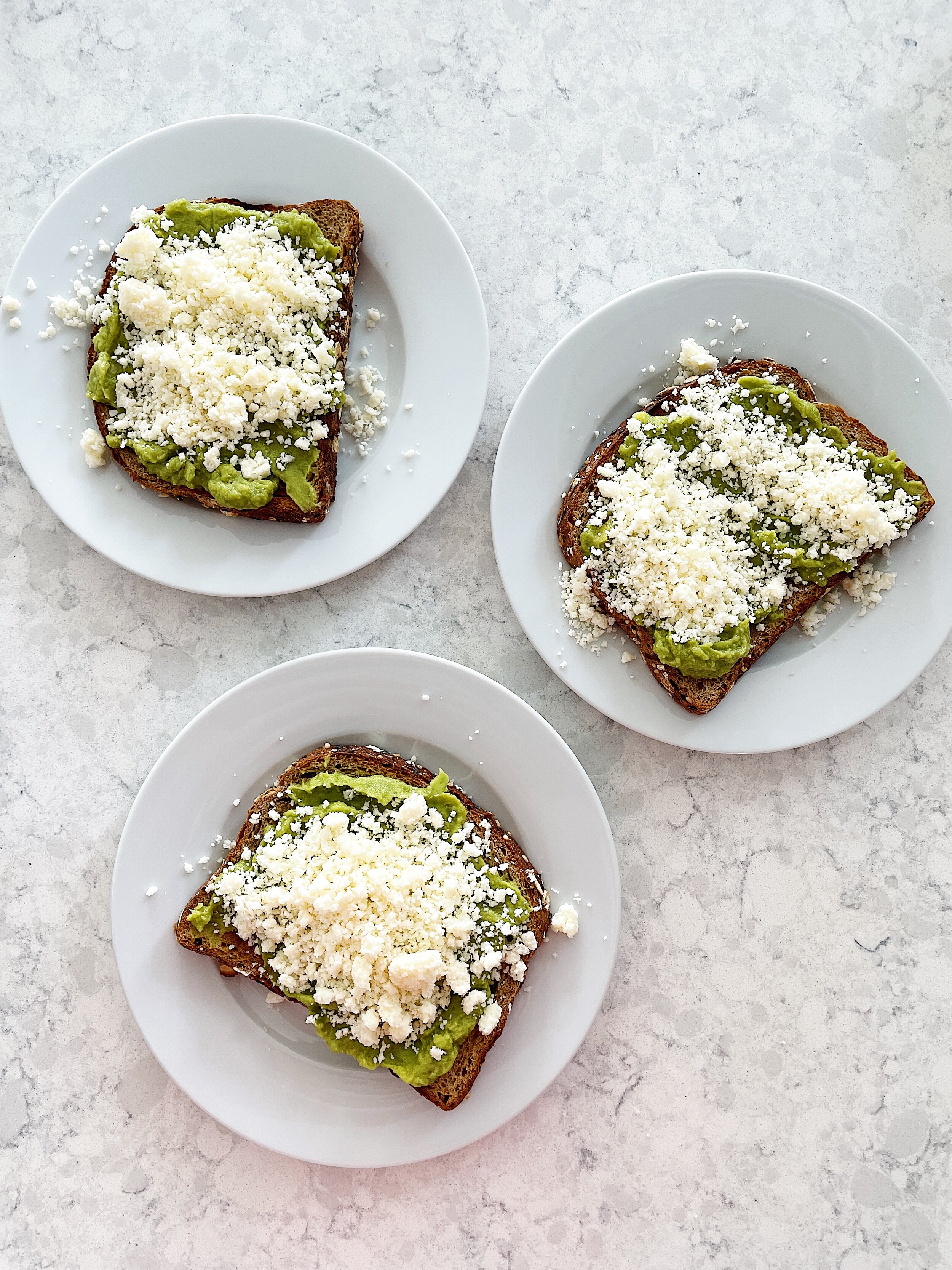 Cotija Cheese Breakfast Toast