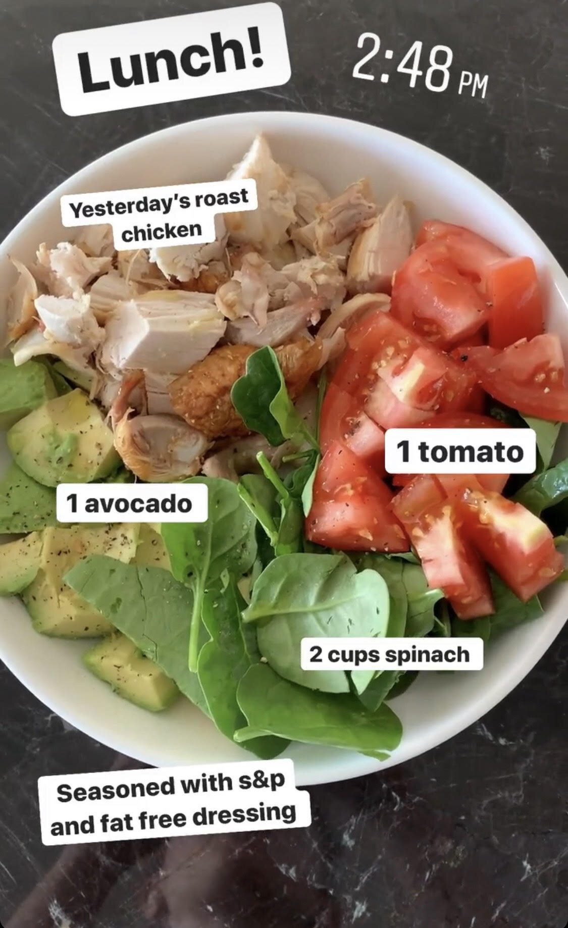 What I Eat in a Day as a Nutritionist - Lunch