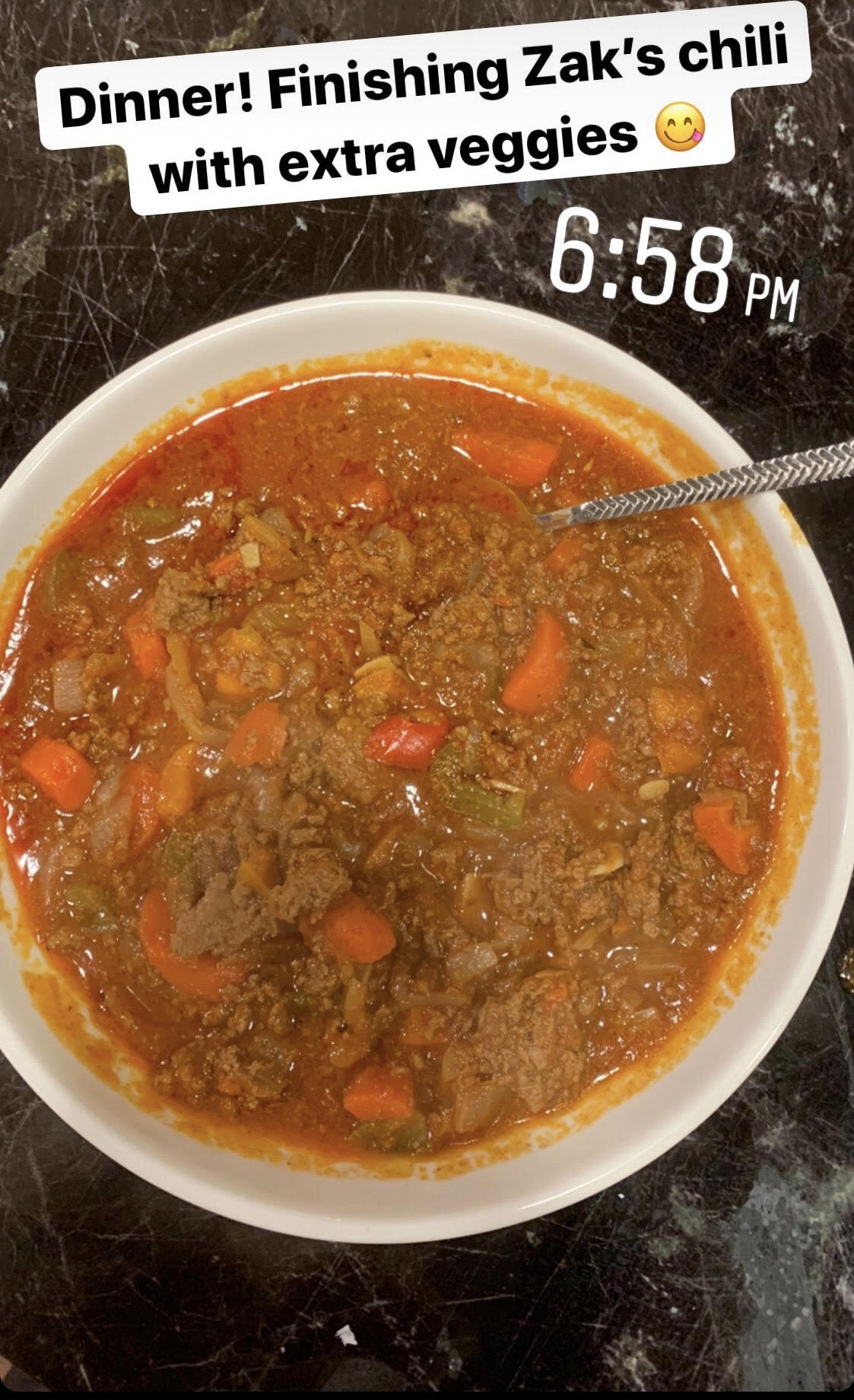 bowl of chili