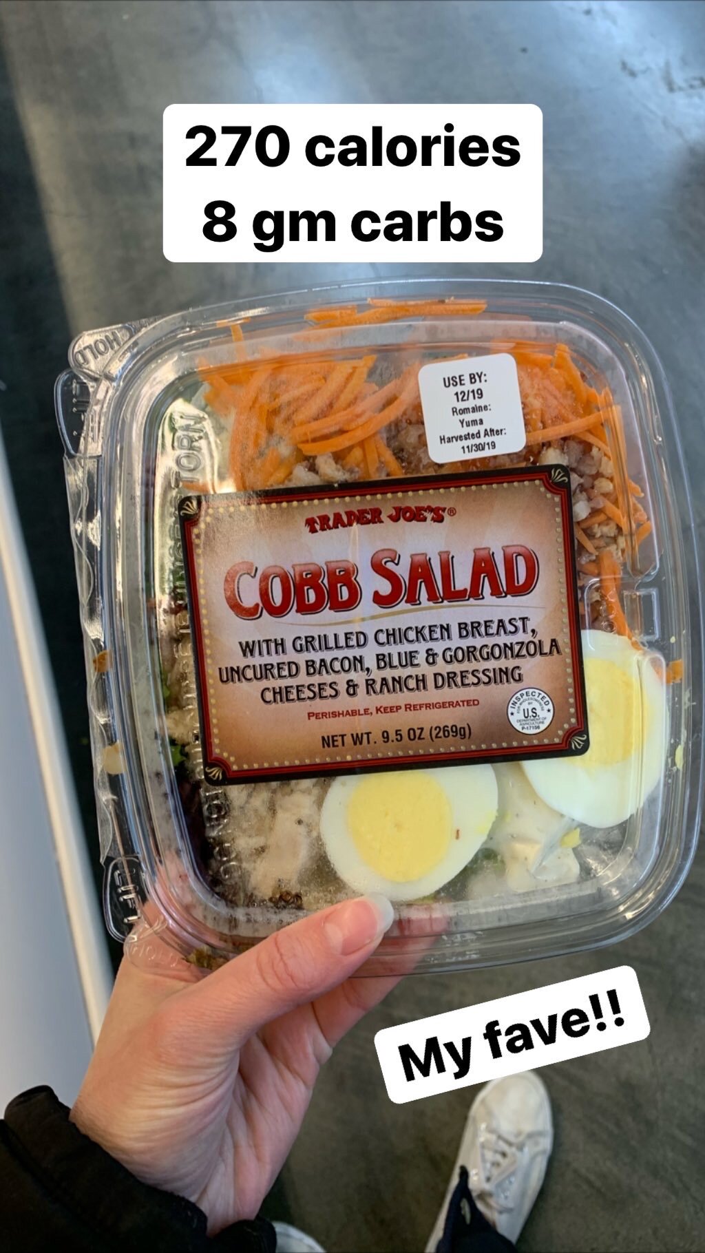 Trader Joe's cobb salad