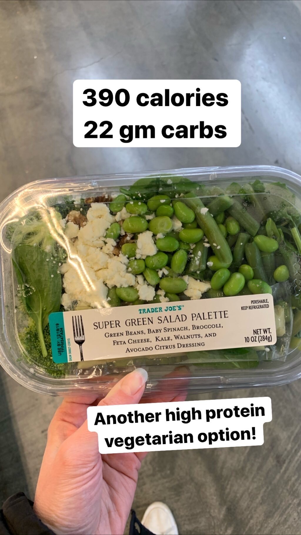 Trader Joe's high protein vegetarian