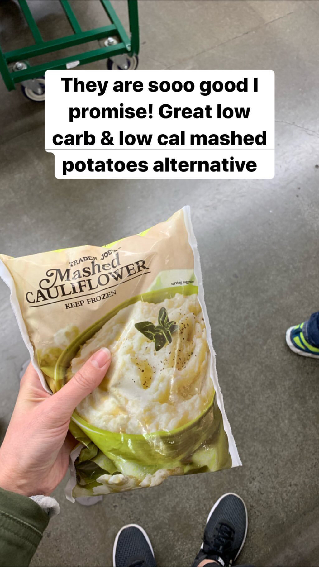 mashed cauliflower | Best Trader Joe's Frozen Veggies