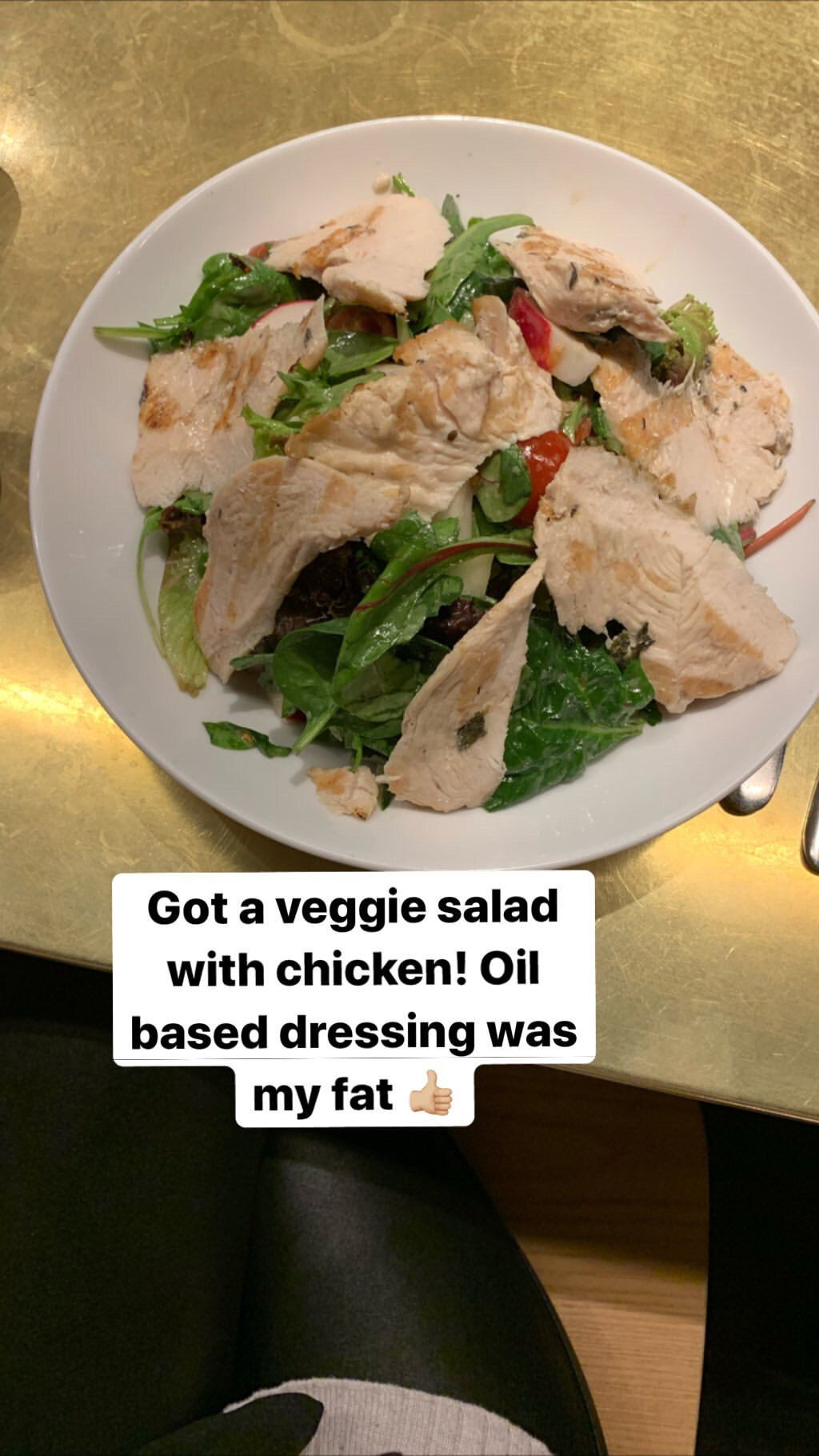 veggie chicken salad | What I Eat in a Day as a Nutritionist