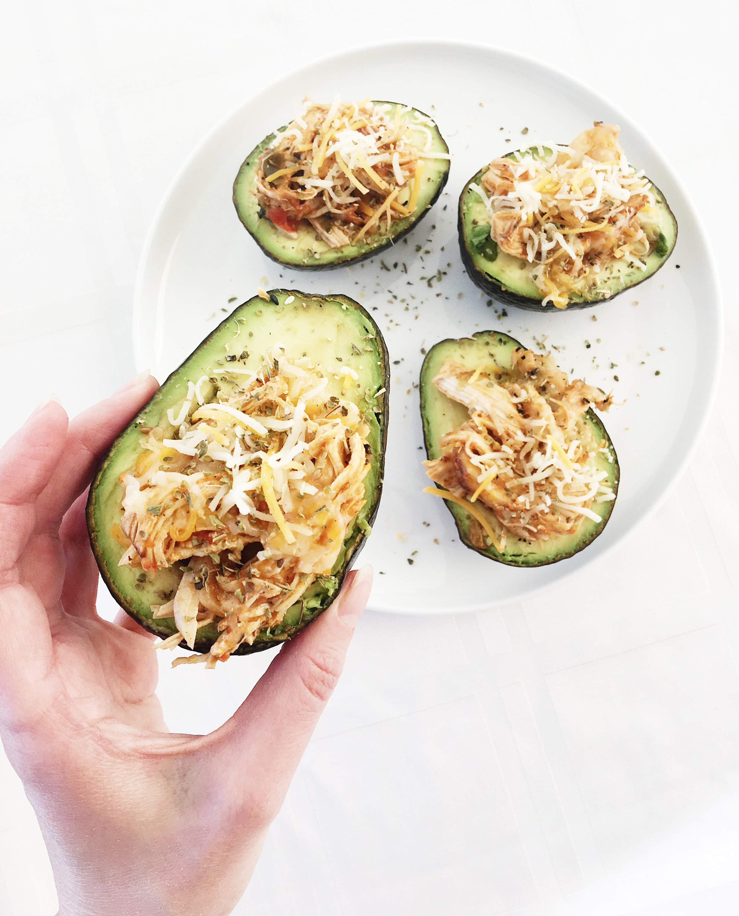 avocado chicken stuffed