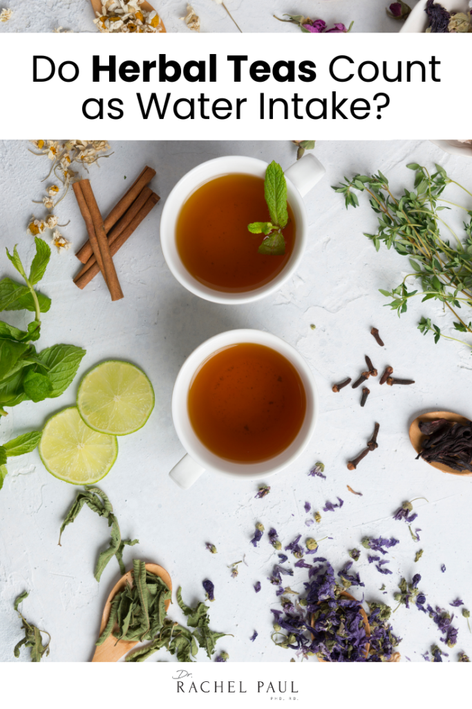 Do herbal teas count as water intake