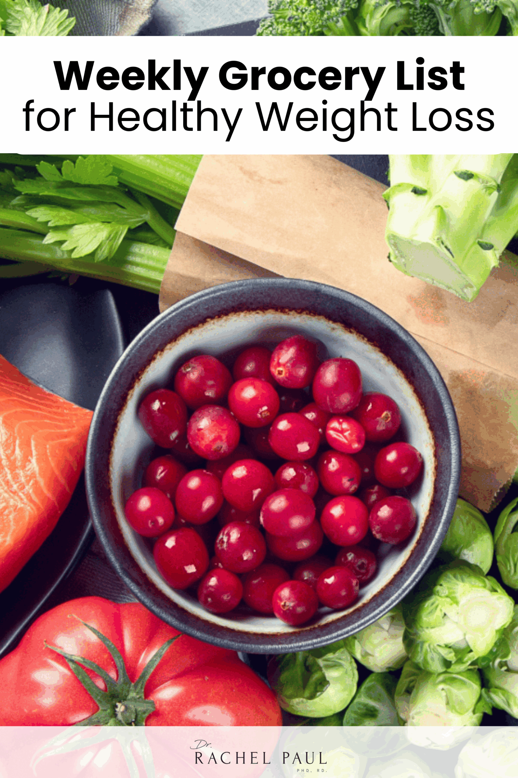 Weekly Grocery List for Healthy Weight Loss
