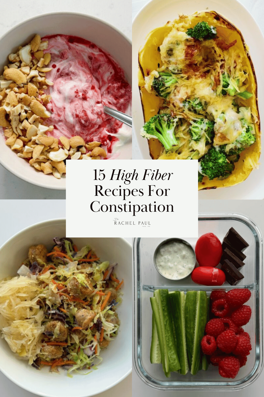 15 High Fiber Recipes For Constipation