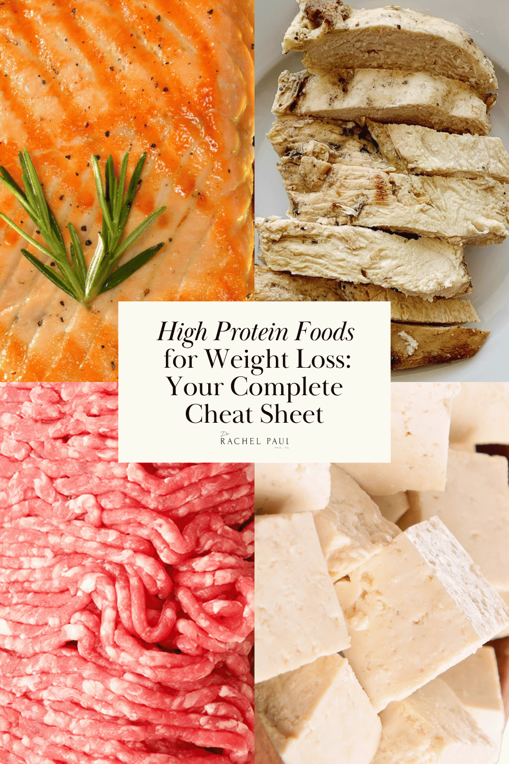 High Protein Foods for Weight Loss: Your Complete Cheat Sheet