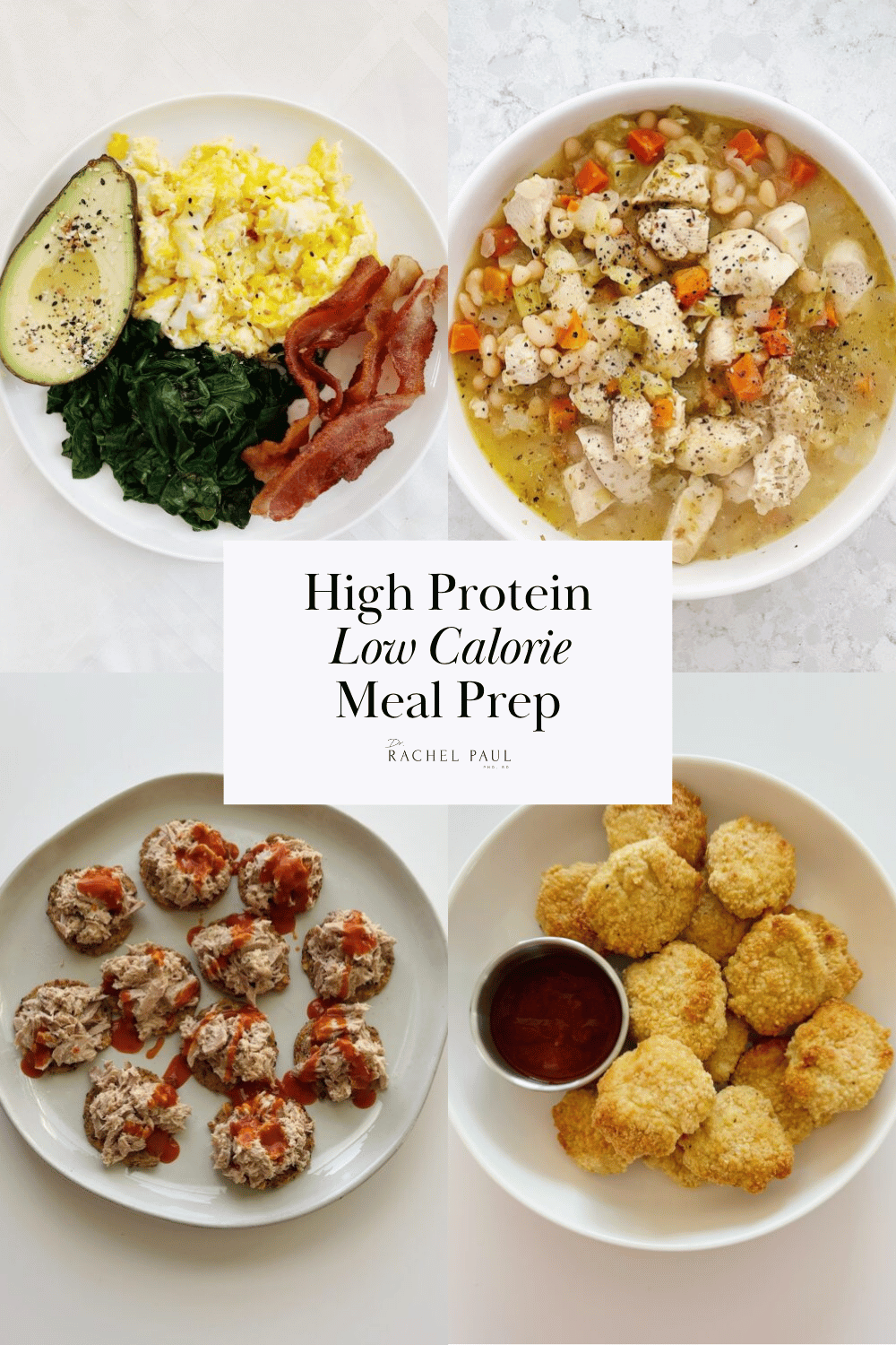 High Protein Low Calorie Meal Prep